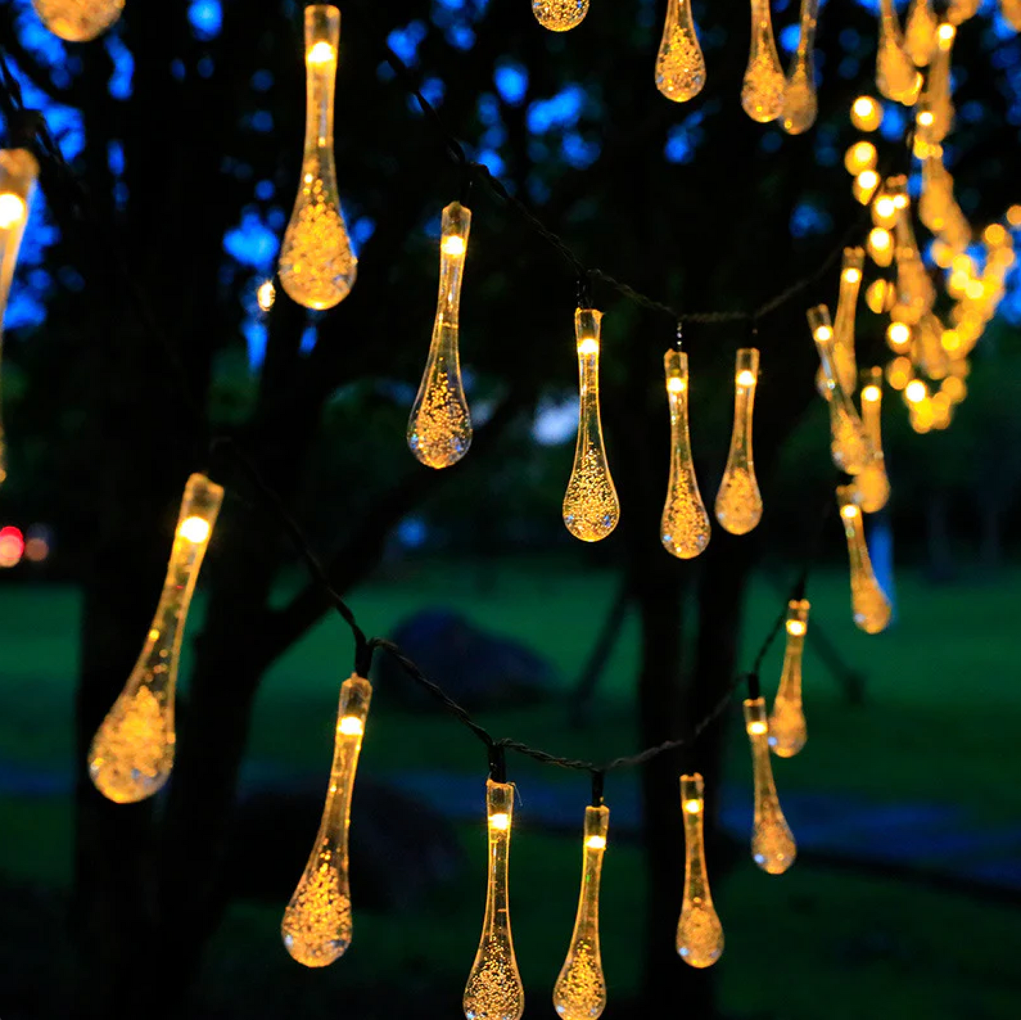 DropLight - Water Droplet Solar Lights